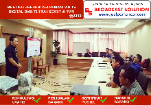 Presentasi TRANSCAST Pemancar TV Digital di TVRI Jakarta